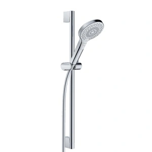 Set de duș, Kludi, xDive, cu pară 3S, bară de 60cm și furtun de 160cm, crom