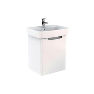 Set mobilier suspendat si lavoar Kolo Geberit Group, Rekord, 60 cm, alb