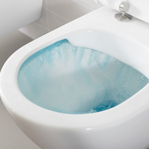 Set vas WC suspendat Villeroy & Boch, Architectura, COMPACT, Direct Flush, cu capac Soft Close, Quick release, alb - Img 6