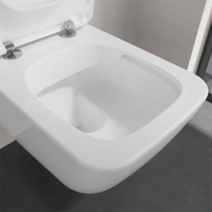 Set vas WC suspendat, Villeroy & Boch, Collaro, cu capac soft close și quick release, alb - Img 5