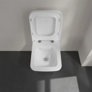 Set vas wc suspendat, Villeroy & Boch, Finion, DirectFlush, cu capac soft close si quick release, alb alpin - Img 6