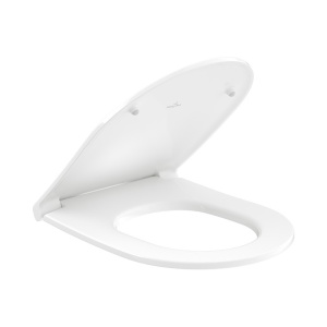 Set vas WC suspendat, Villeroy & Boch, Universo, cu capac soft close și quick release, alb - Img 5