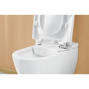 Set vas WC suspendat, Villeroy & Boch, ViClean-I100, DirectFlush, vas cu functie de bideu, alb - Img 4