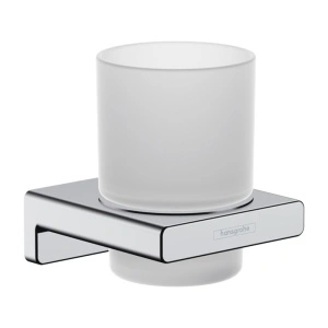 Suport de periute, Hansgrohe, AddStoris, crom