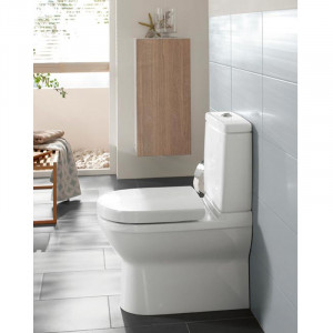 Vas WC stativ Villeroy & Boch, O. Novo, monobloc, alb alpin - Img 2