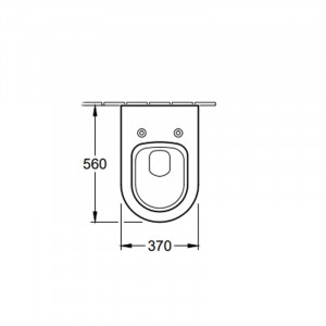 Vas WC suspendat Villeroy & Boch, Subway 2.0, alb - Img 7