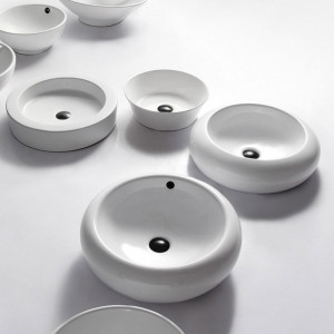 Ventil negru lucios Fluminia, fara preaplin, capac ceramic - Img 3