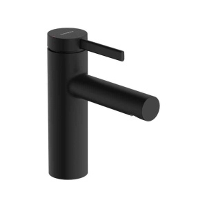 Baterie de lavoar cu ventil pop-up Hansgrohe, Zezis S 100 Coolstart, negru mat