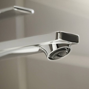 Baterie de lavoar Hansgrohe, Rebris E 110, CoolStart, fără ventil, crom - Img 2