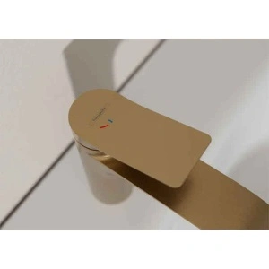 Baterie înaltă de lavoar Hansgrohe, Vivenis 250 CoolStart, fără ventil, bronz mat - Img 4