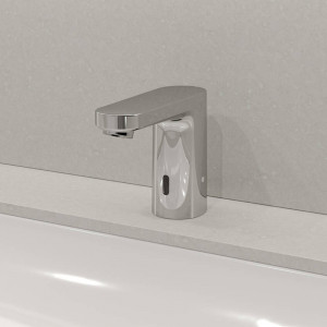 Baterie lavoar electronica, Hansgrohe, Vernis Blend, h100, cu ajustare temperatura, crom - Img 2