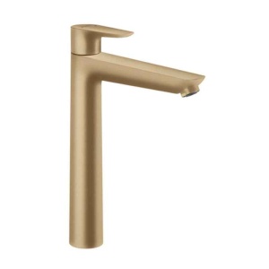 Baterie lavoar fără ventil, Hansgrohe, Talis E 240, bronz periat