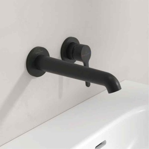 Baterie pentru lavoar Villeroy&Boch, Skyla, montaj încastrat, negru mat - Img 2