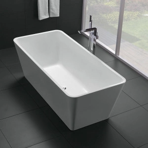 Cada freestanding, Florida, Quadro New 150, dreptunghiulara, cu instalatie completa, alb - Img 3