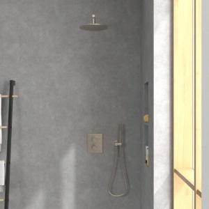 Cap de duș Villeroy&Boch, Universal Showers, Ø25 cm, bruhsed nickel - Img 4