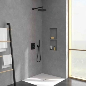 Cap de duș Villeroy&Boch, Universal Showers, Ø25 cm, negru mat - Img 5