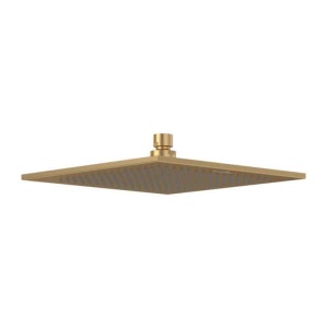 Cap de duș Villeroy&Boch, Universal Showers, pătrat, 25 x 25 cm, brushed gold