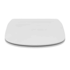 Capac Wc Ideal Standard, Tesi slim, cu balamale metalice, alb - Img 2