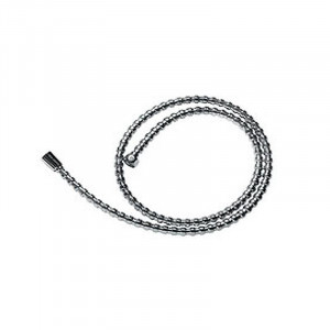 FURTUN DUS, CROM, L=200CM, CU RACORD CONIC, W45