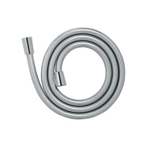 Furtun dus, Ferro, material sintetic argintiu, crom