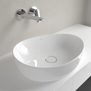Lavoar pe blat, Villeroy & Boch, Antao, 51cm, oval, alb