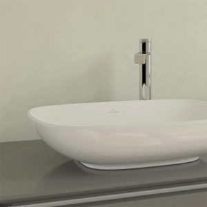 Lavoar pe blat, Villeroy & Boch, Loop & Friends, dreptunghiulat, 56 cm, alb - Img 3
