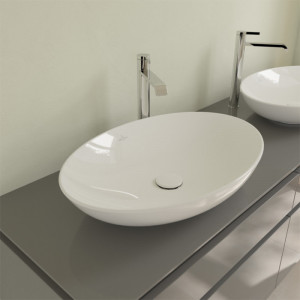 Lavoar pe blat, Villeroy & Boch, Loop & Friends, oval, 62 cm, alb - Img 4