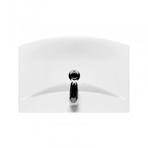 Lavoar suspendat Cersanit, Carina, 60 cm, alb - Img 3