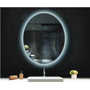 Oglindă, Fluminia, Picasso Ambient 60, ovală, cu iluminare LED, 3 culori, dezaburire - Img 3