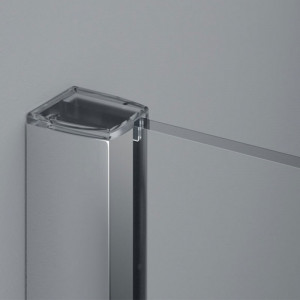 Paravan de dus SanSwiss, Easy, 70 x h200 cm, profil crom lucios - Img 4