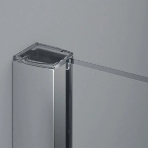 Paravan de dus SanSwiss, Easy, 70 x h200 cm, profil crom lucios - Img 4
