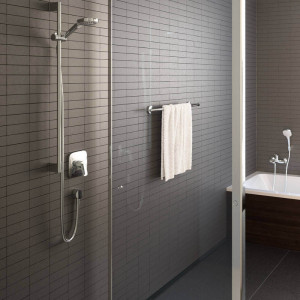 Racord dus, Hansgrohe, Fixfit E, crom - Img 2