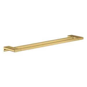 Suport de prosop dublu, Hansgrohe, AddStoris, auriu