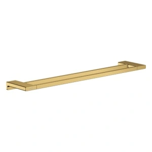 Suport de prosop dublu, Hansgrohe, AddStoris, auriu