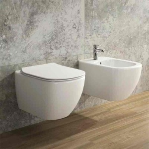 Vas WC suspendat Ideal Standard, Tesi RimLS+, alb - Img 5