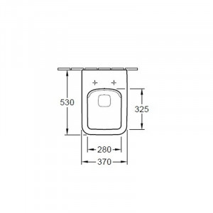 Vas wc suspendat Villeroy & Boch, Venticello, direct flush, alb - Img 2