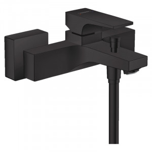 Baterie cada - dus, Hansgrohe, Metropol, negru mat