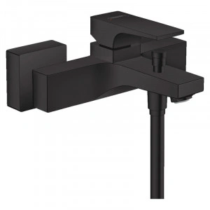 Baterie cada - dus, Hansgrohe, Metropol, negru mat