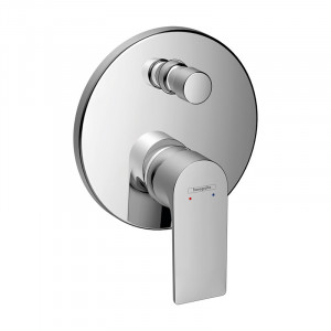 Baterie cada - dus, Hansgrohe, Rebris E, crom