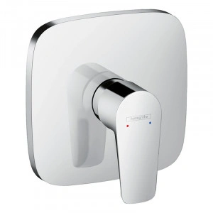 Baterie dus, Hansgrohe, Talis E, parte vizibila, crom
