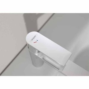 Baterie înaltă lavoar Hansgrohe, Rebris S 240, CoolStart, fără ventil, crom - Img 4