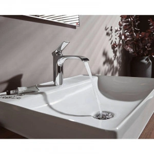 Baterie lavoar, Hansgrohe, Vivenis 110, cu ventil, crom - Img 4