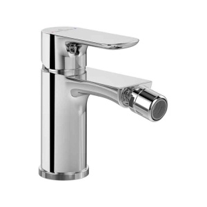 Baterie pentru bideu Villeroy&Boch, O.Novo, cu ventil cu tijă, crom