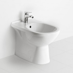 Bideu stativ Villeroy & Boch, O.Novo, rectificat, alb - Img 2