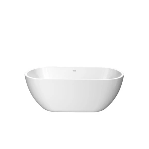 Cada freestanding Florida, Aura P 160, ovală, cu instalație de cadă, alb - Img 3