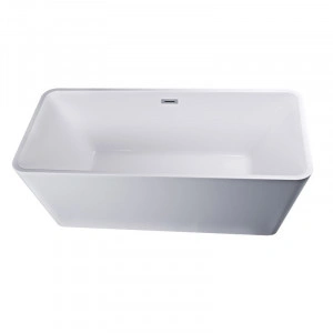 Cada freestanding, Florida, Quadro New 150, dreptunghiulara, cu instalatie completa, alb