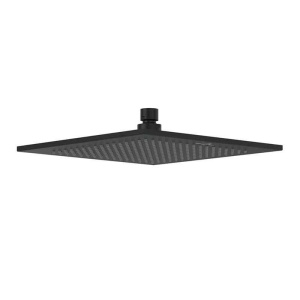 Cap de duș Villeroy&Boch, Universal Showers, pătrat, 25 x 25 cm, negru mat