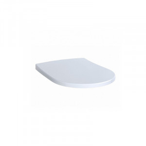 Capac WC Geberit, Acanto, soft close si quick release, alb