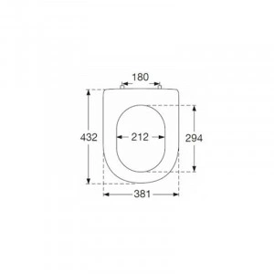 Capac WC Villeroy & Boch, Subway 2.0, soft close, alb - Img 2