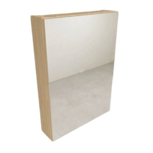 Dulapior suspendat cu oglinda, Kolpasan, Naomi, 1 usa, 50 cm, natural wood